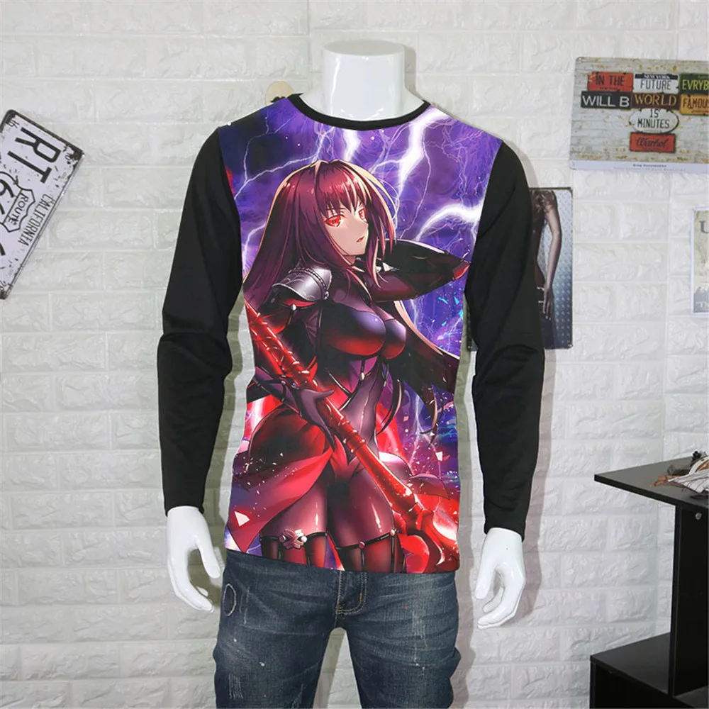 Косплей новая аниме рубашка Fate Stay Night футболки короткий рукав Saber Нерон Клавдий