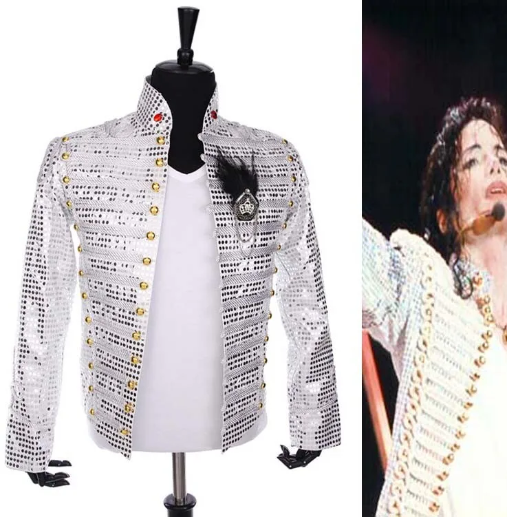 Редкие панк Рок торжественное платье Классический английский стиль MJ Майкл костюм Джексон история куртка ручной работы для поклонников Best подарок
