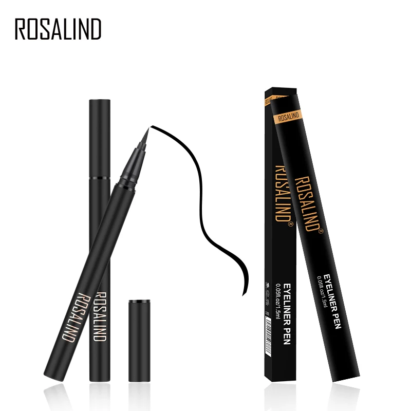 Подводка для глаз ROSALIND Водостойкая с блестками стойкая косметика блестящая