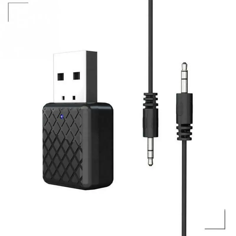 Автомобильный Bluetooth 5 0 адаптер 2-в-1 Беспроводной передатчик адаптеры приемника