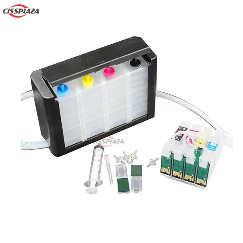CISSPLAZA T0711 - T0714 Luxury CISS совместим с для принтера epson Stylus SX100 SX110 SX200 SX209 SX210 SX400 SX510 S20 S21 |