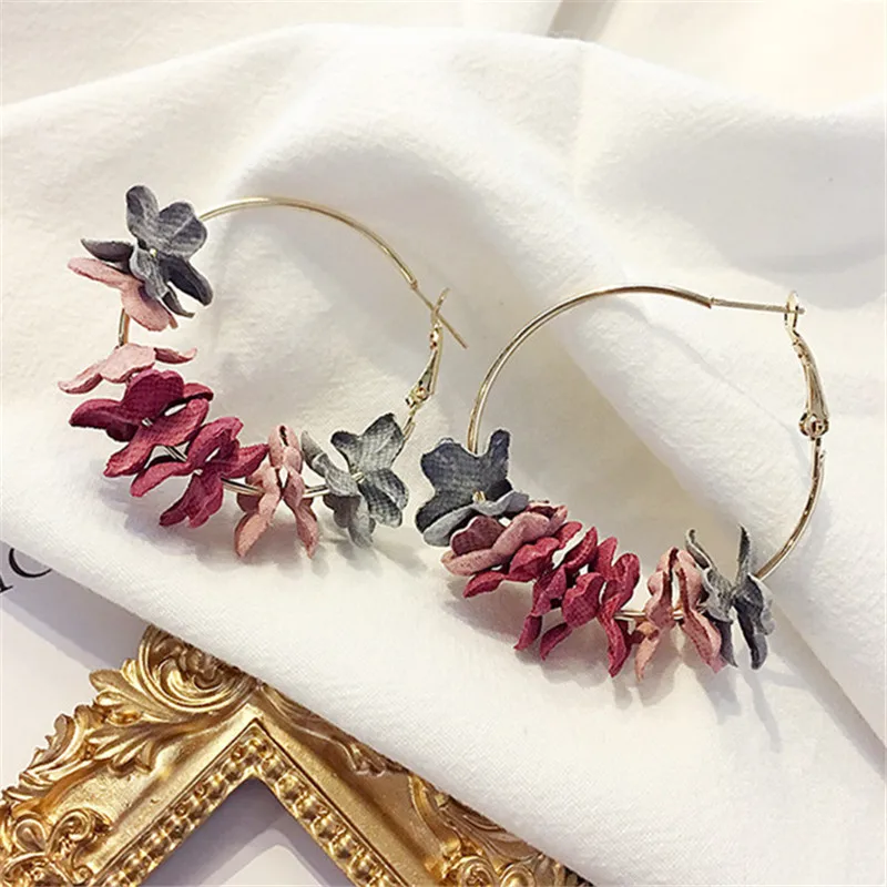 2021 Новое поступление самых модных лепесток комбинации Brincos Oorbellen Bijoux (украшения