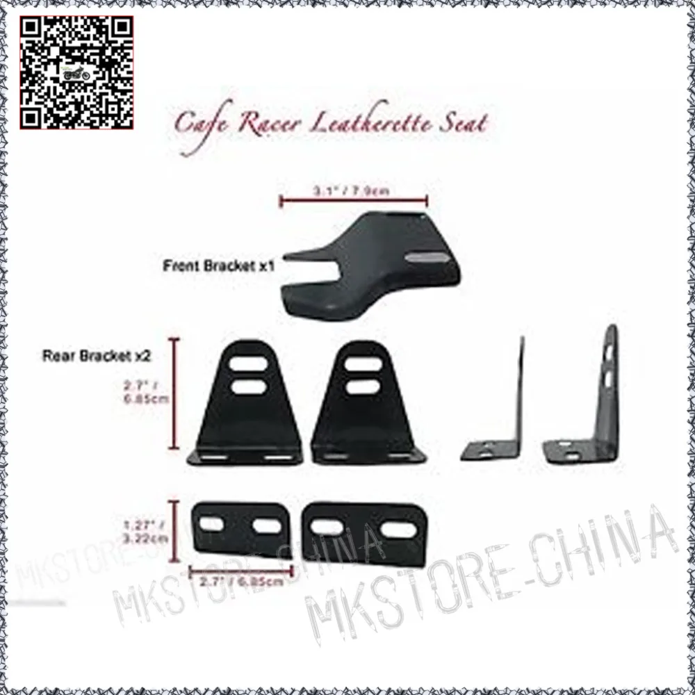 2017 новые белые черные стильные Запчасти для сидений мотоциклов Cafe Racer CG125 CB 250 350 550