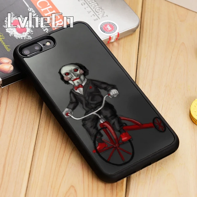 LvheCn страшный чехол для телефона с куклой Чаки пазл iPhone 5 6 s 7 8 plus 11 12 Pro X XR XS Max Samsung