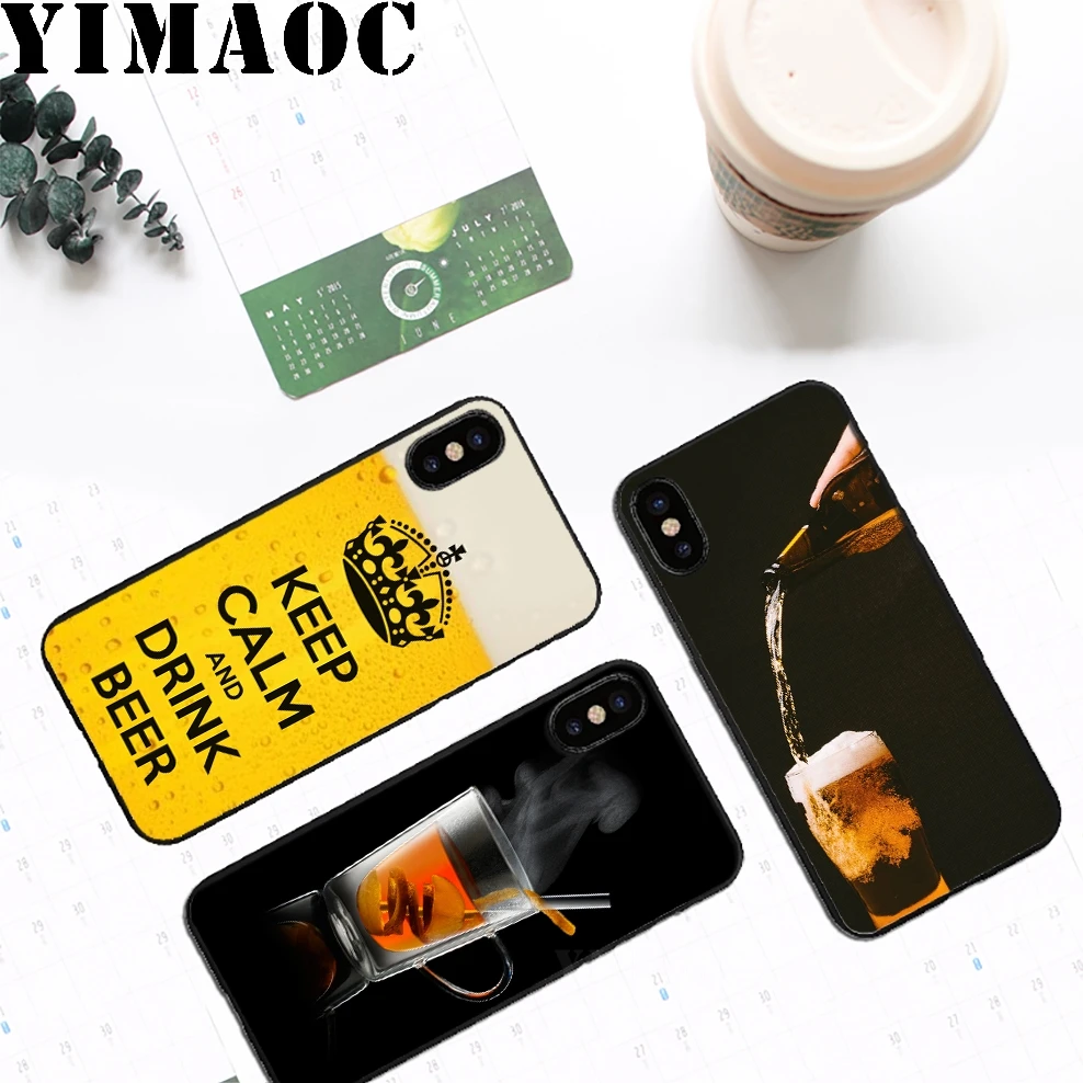 Мягкий силиконовый чехол YIMAOC для iPhone 11 Pro Xr Xs Max X или 10 8 7 6 6S Plus 5 5S SE |