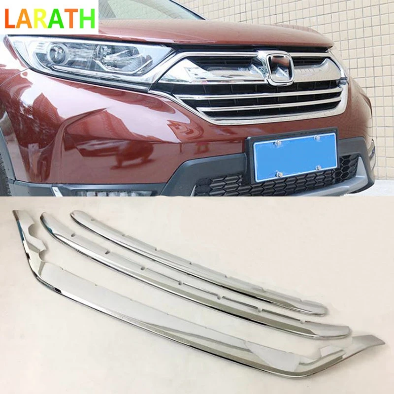 ABS Хром Передняя Нижняя Центральная решетка радиатора Крышка отделки защитная