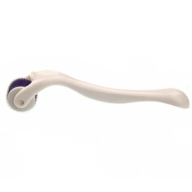 TinkSky TS2 540-Needles Micro-needle Roller Medical Therapy Skin Care Tool- 0.2mm Needle Length(White+Purple