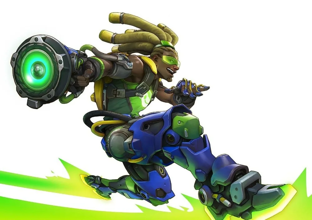 Overwatch постер Lucio Game Hero 2016 XBox One PS4 Шелковый декоративная стена живопись