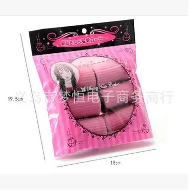 6 шт./партия изогнутая губка для волос артефакт не повредит волосы Мода Губка