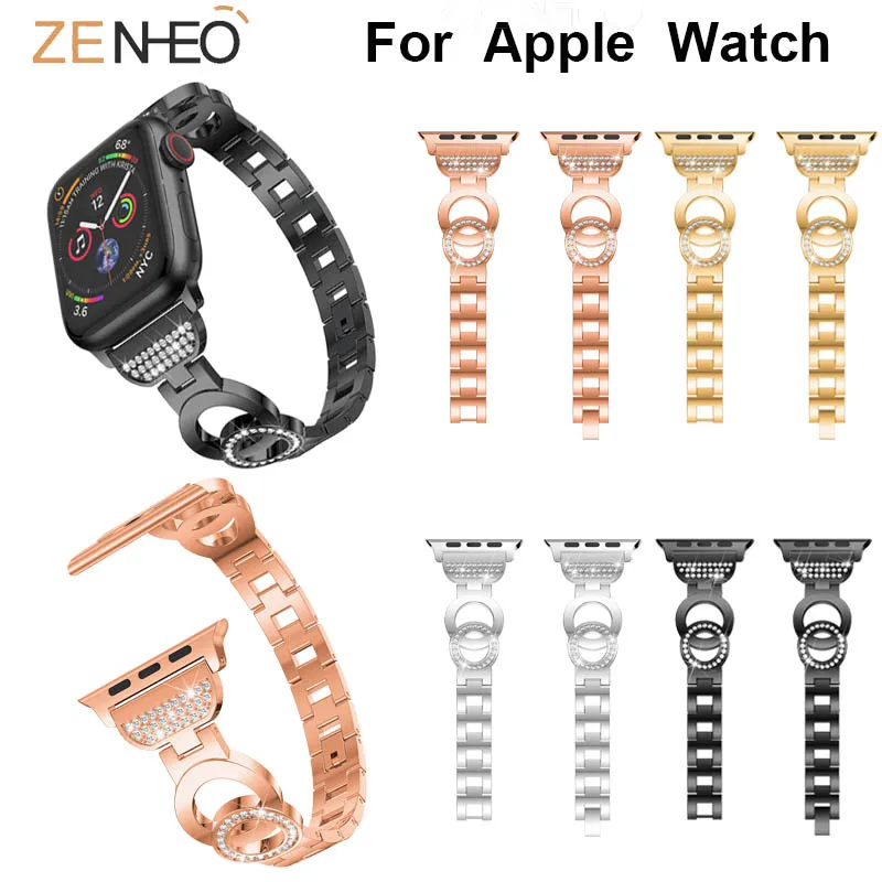 Ремешок для часов Apple Watch ремешок из нержавеющей стали 38 мм 42 40 44 Series 4/2/1 | Наручные