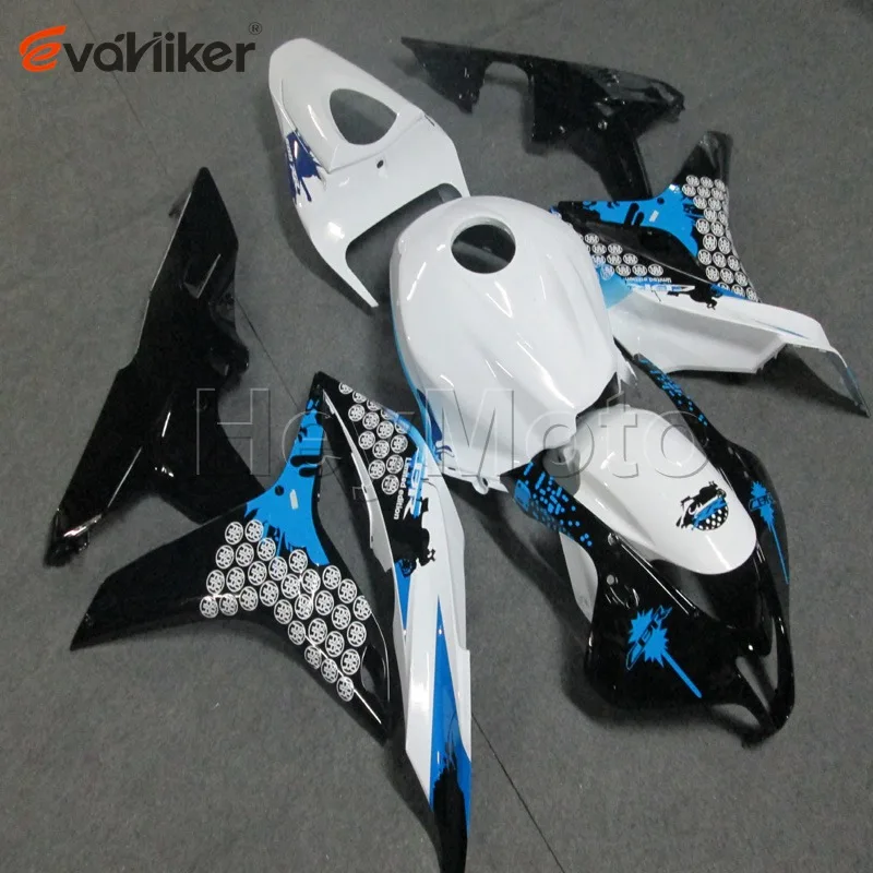

motorcycle ABS fairing for CBR600RR 2007 2008 blue white F5 07 08 motorcycle panels order Injection mold