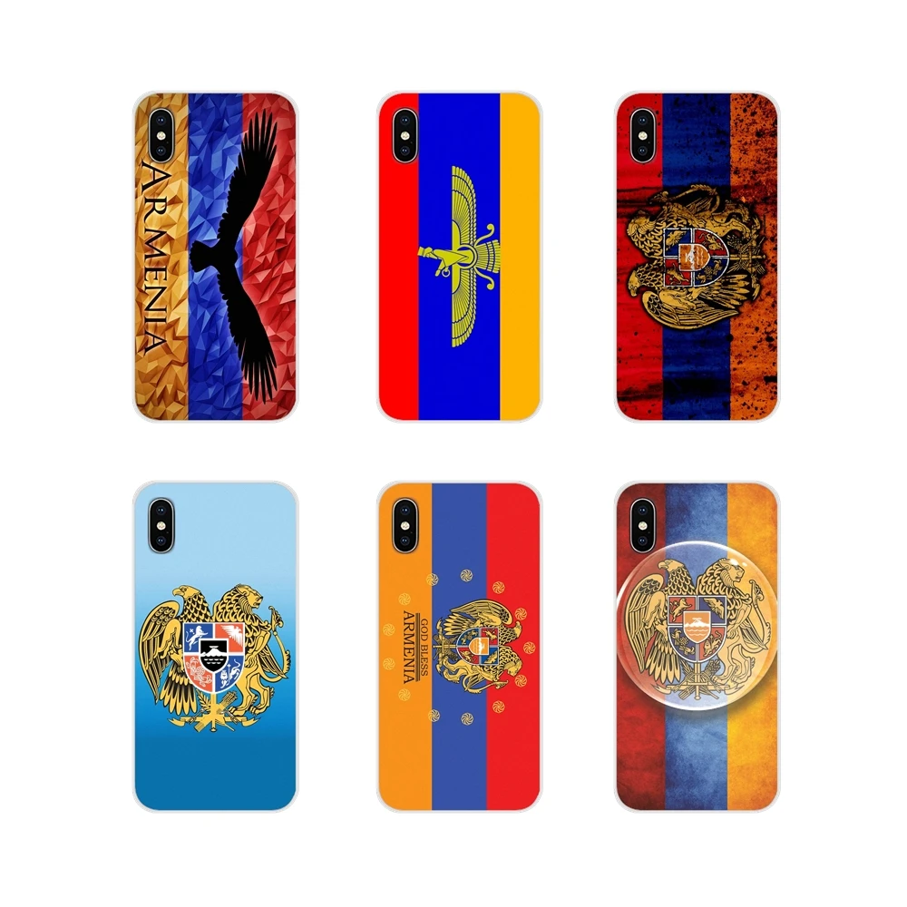 Логотип Armenian Symbols для Xiaomi Mi4 Mi5 Mi5S Mi6 Mi A1 A2 5X 6X 8 9 Lite SE Pro Max Mix 2 3 2S мягкие прозрачные