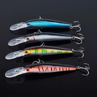4 pcs minnow fishing lure crankbaits 125 mm 14g 4 hook bass hard bait saltwater fishing tackle wobblers isca artificial pesca