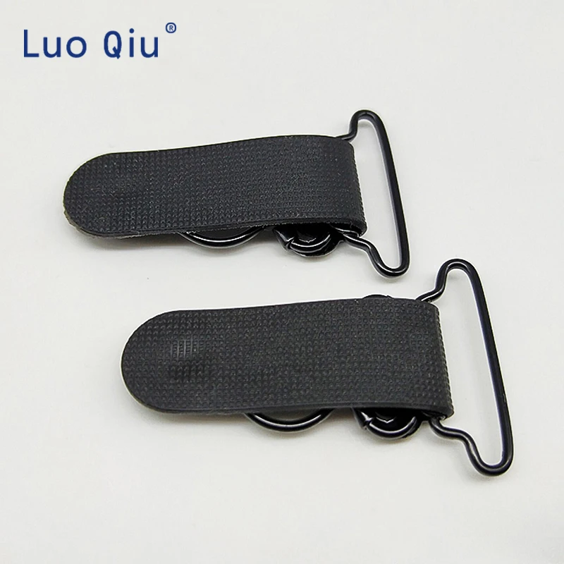 Зажим для ремня зажим пластиковый металлический черный корсет подвязки ног