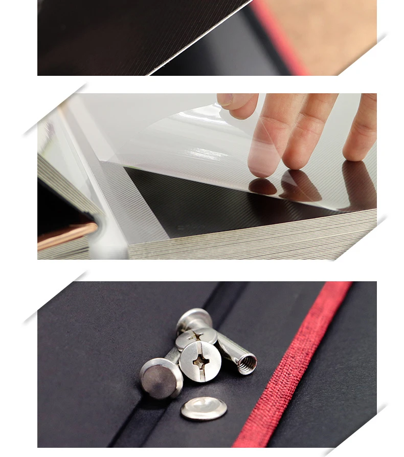 DIY Фотоальбом, Детский семейный подарок, самоклеящаяся книга, креативный фильм, альбом, фильм, Тикет, Фото Коллекция, большая емкость