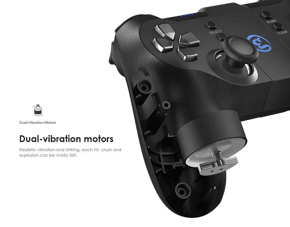 Геймпад Gamesir T1, контроллер Bluetooth, 2,4 ГГц, проводной джойстик, 3 микросхемы MCU, подсветка для телефона Android, для SONY Playstation 3
