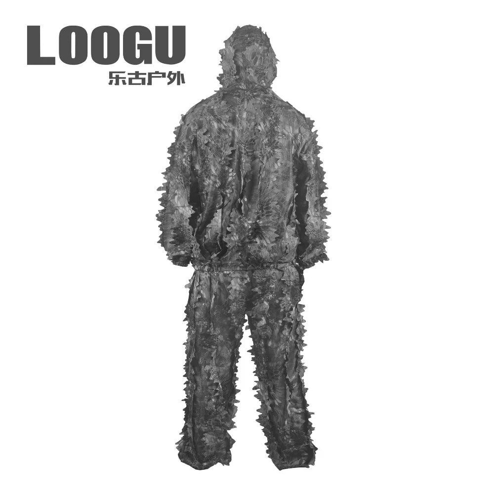 Уличные камуфляжные костюмы Ghillie военная охотничья ткань одежда для леса