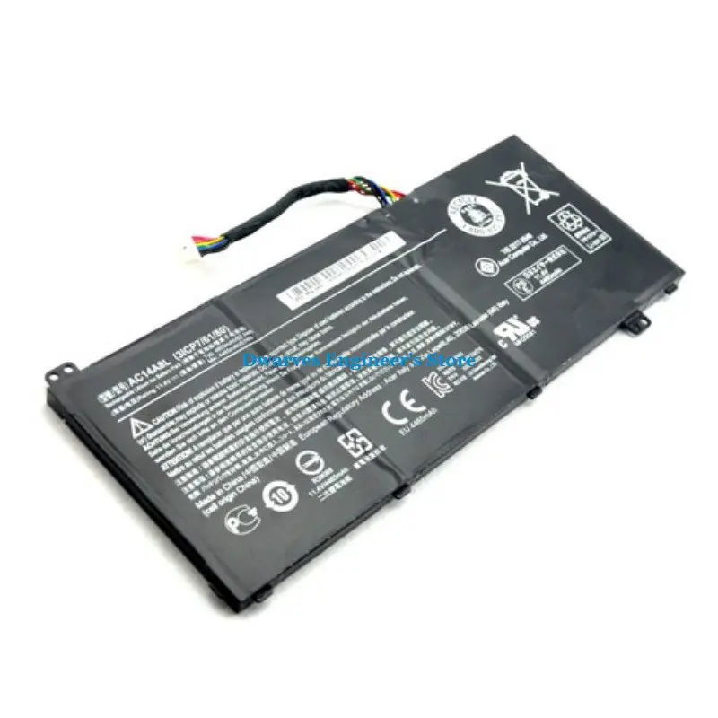 Оригинал 11 4 V AC14A8L Аккумулятор для ноутбука Acer V15 Nitro серия аккумуляторная батарея