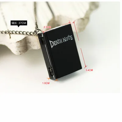 Карманные часы с аниме Death Note электронные Lawliet винтажные часы-книга карманные