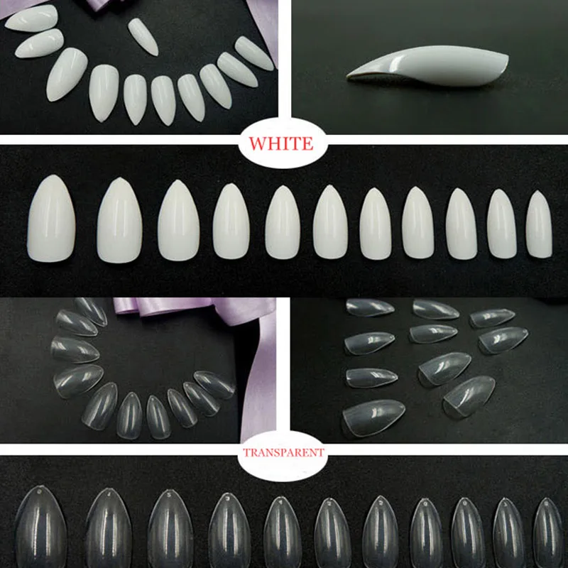 120 шт. искусственные овальные туфли для салона красоты|false fake nail|fake nail tipsartificial nails |
