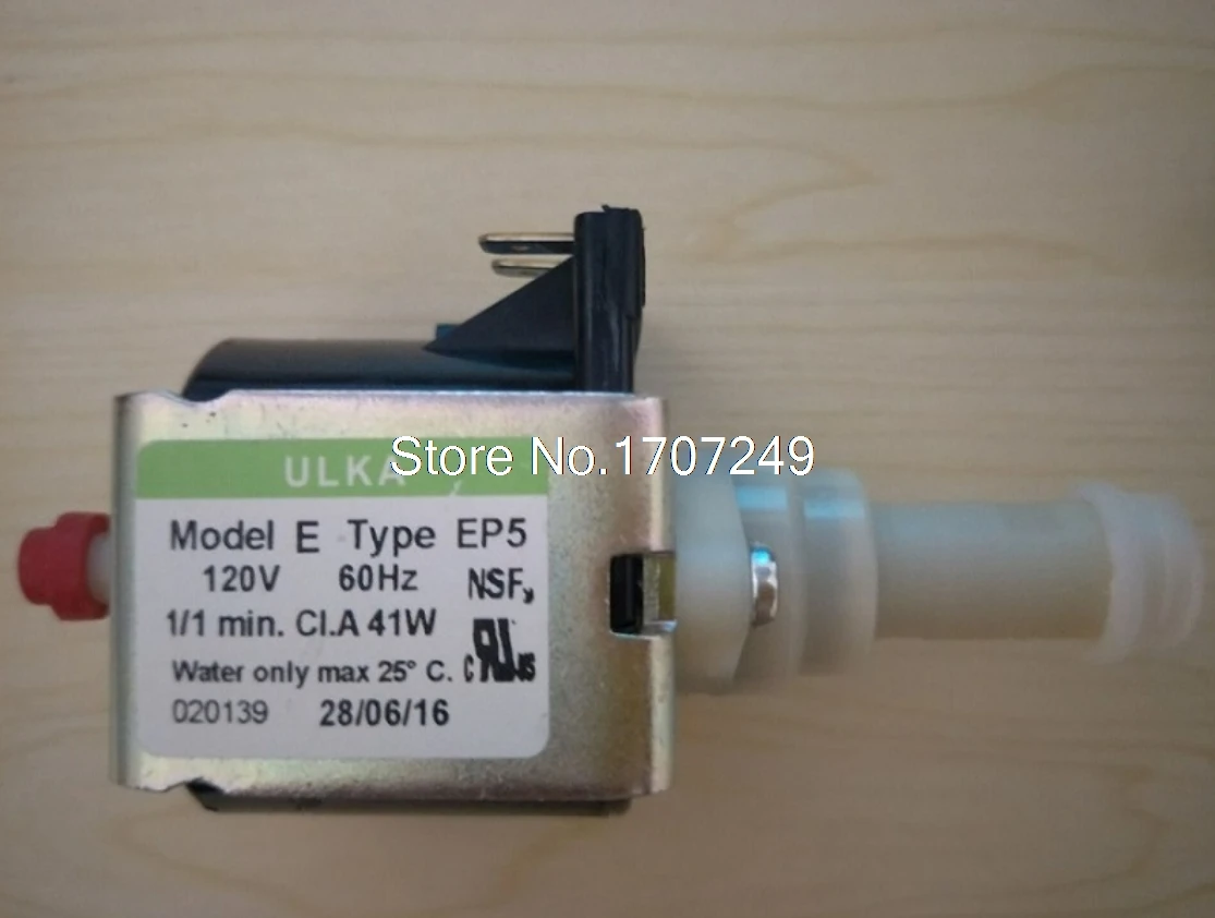 Оригинальный оригинальный электромагнитный насос ULKA EP5 AC120V 60 Гц кофемашина
