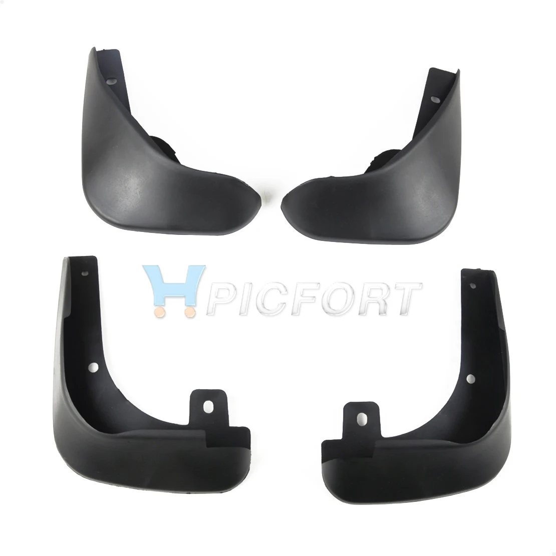 DWCX 4x Car Black Fender Mud Flaps Splash Guards Mudguard Mudflaps Fenders Perfector For Suzuki Swift 2011 2012 2013