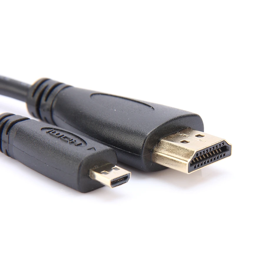3D 1080 P Micro HDMI к HDMI кабель позолоченный HDMI 1,4 V 1,5 м 3 м 5 м высококачественный HDMI адаптер для телефона планшеты HDTV Камера