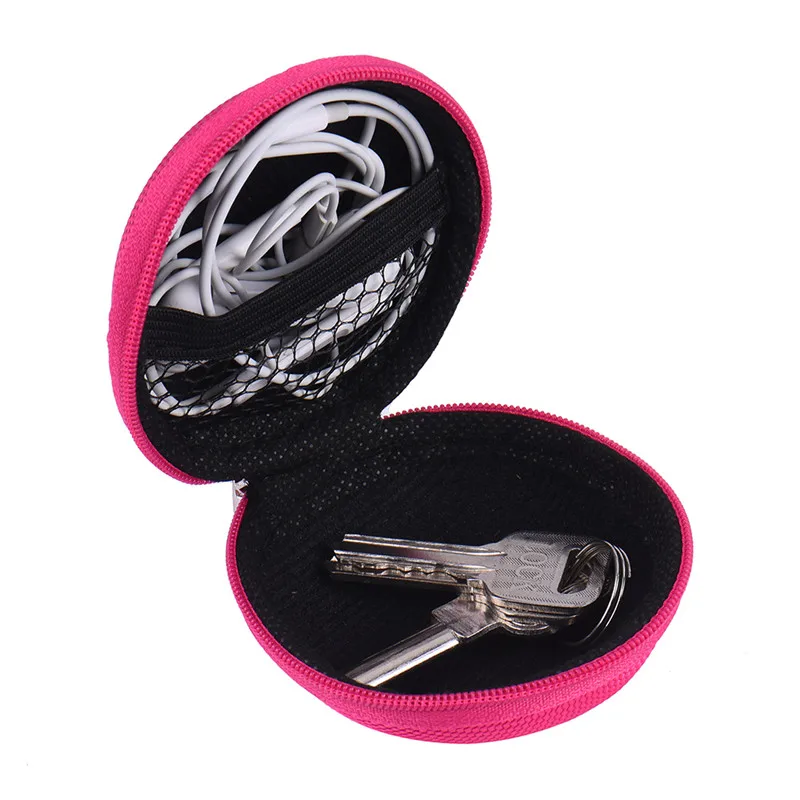 Новый красочный чехол для хранения SD Жесткий сумка наушники слот карт памяти