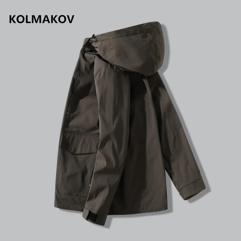 2020 мужской модный тренчкот в стиле сафари мужские повседневные куртки