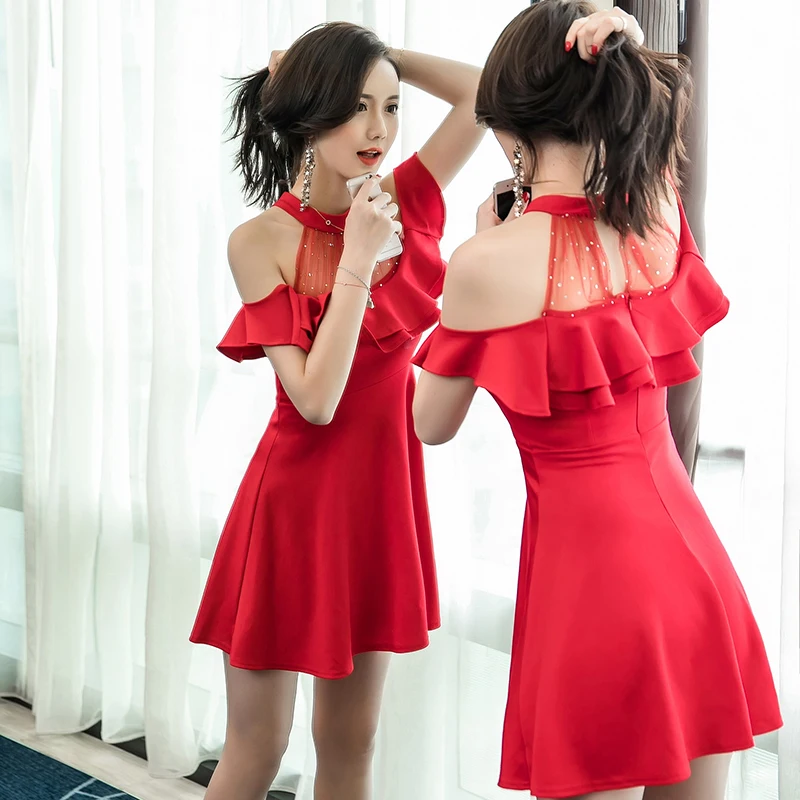 Robe femme ete модное Брендовое летнее Сетчатое платье с оборками Женская одежда vestidos de