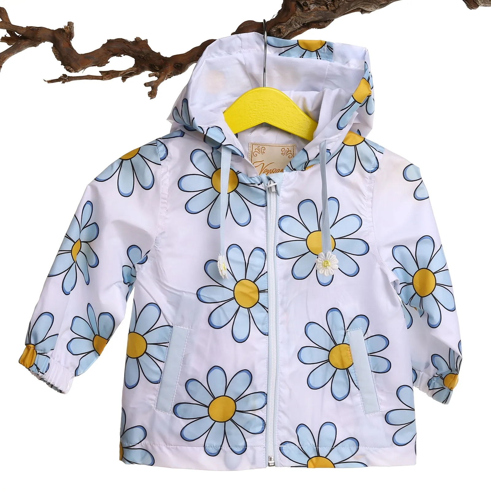 Ebebek Verscon Daisy/дождевик с принтом для маленьких девочек| |