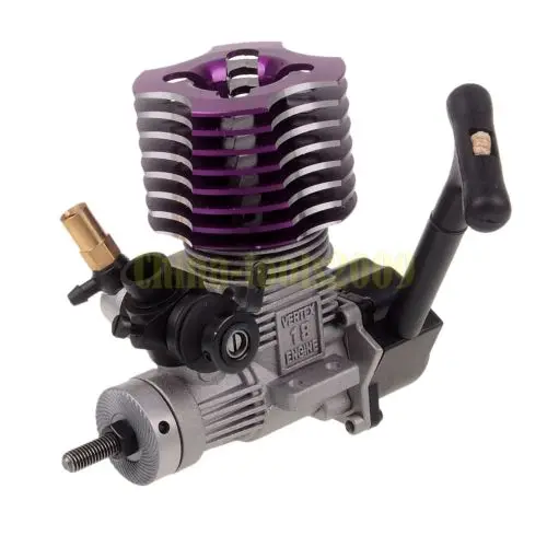 HSP 02060 VX 18 Двигатель 2.74cc пусковой стартер фиолетовый RC 1/10 нитро автомобиль на