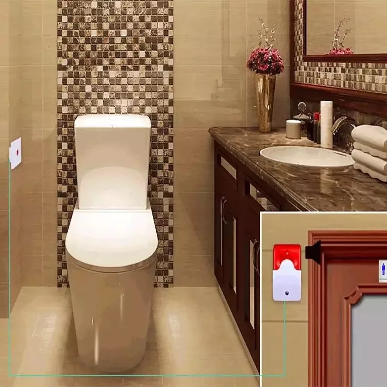 

9V 103 Standalone Battery powered Emmergency Alarm kit Wired Strobe Siren Durable Sound Flasher Light for Fire Alarm System