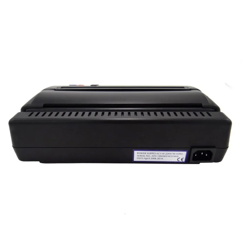 Professional Tattoo Stencil Paper Maker Transfer Machine Flash Thermal Copier Printer Tattooing Supplies US Plug 2018 New Sale | Красота и
