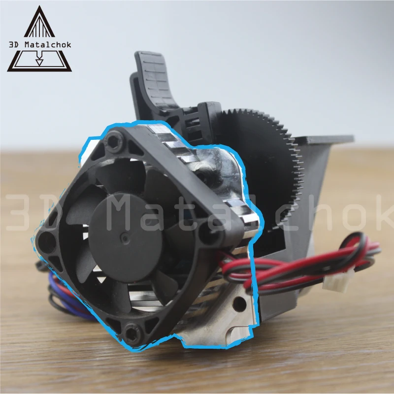 Бесплатная доставка 3D принтер Titan Aero обновленный радиатор для экструдера V6 Hotend