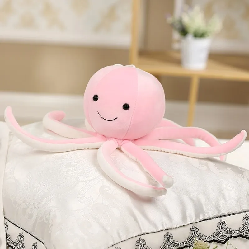 1 шт. 25 см милый осьминог с подвеской плюшевая мягкая игрушка Детские аксессуары