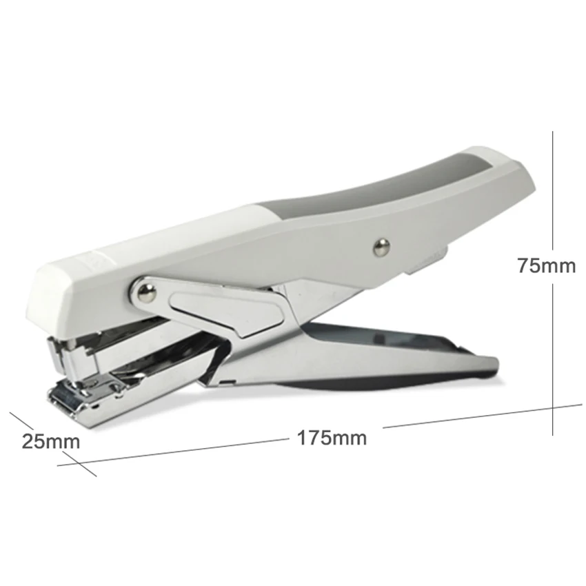 

Labor-saving Plier Stapler Manual Metal Handheld Stapler Stapling 20 Sheets Paper Stationery Office School Business Supplies