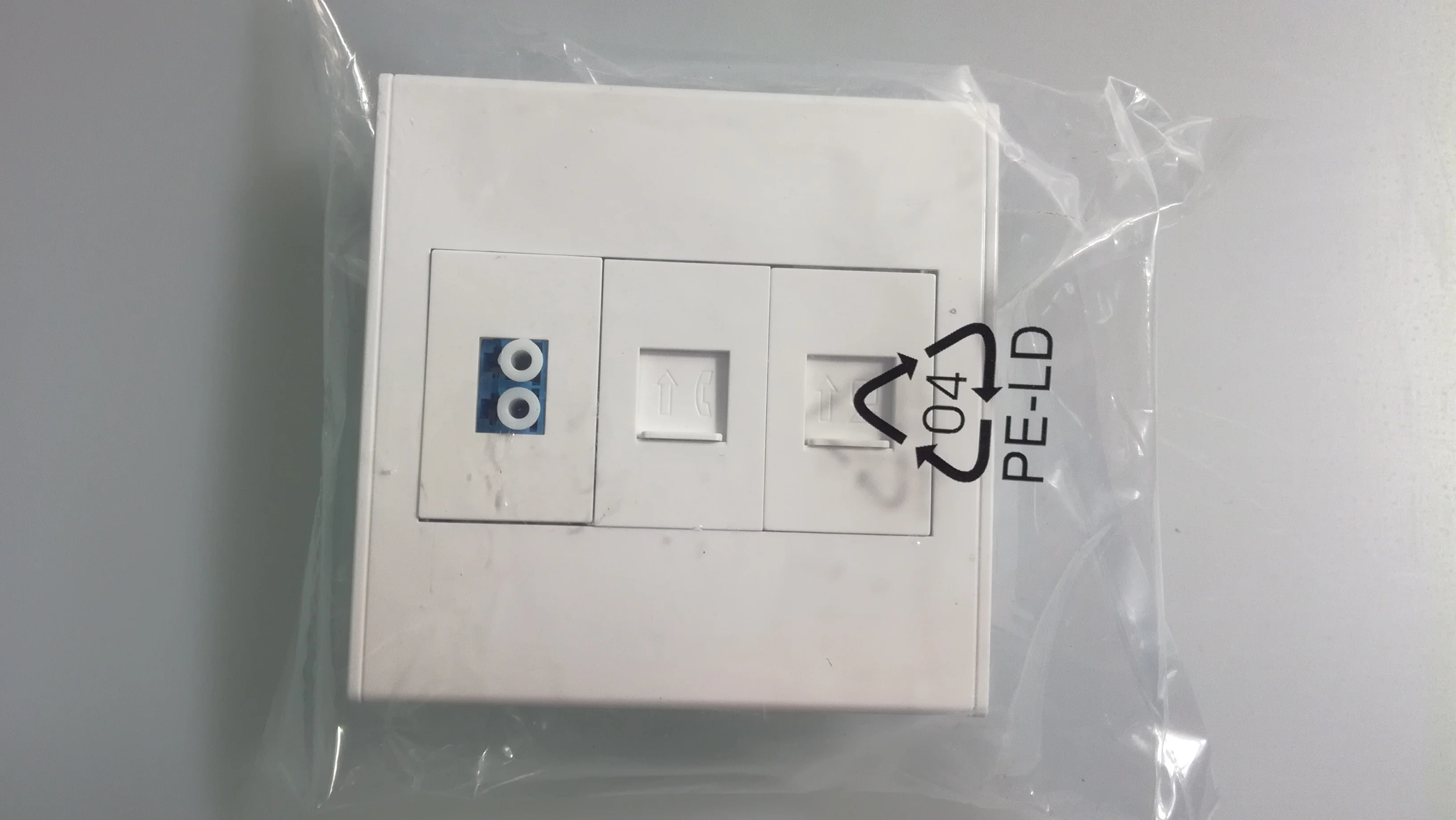 SeTo 86 Тип Сеть RJ45 Cat5e + Tel RJ11 Cat3 оптический LC разъем настенная пластина гнездо