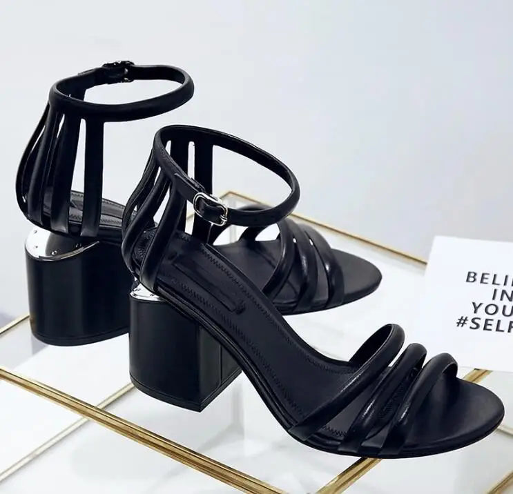 Stylesowner Лепнина Пятки Женщины Сексуальные Высокие Сандалии Обувь Раздели