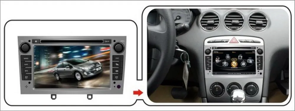 YESSUN для peugeot RCZ/308/408 2009~ Автомобиль Android Мультимедиа Радио CD DVD плеер gps Map Навигация Аудио Видео Стерео