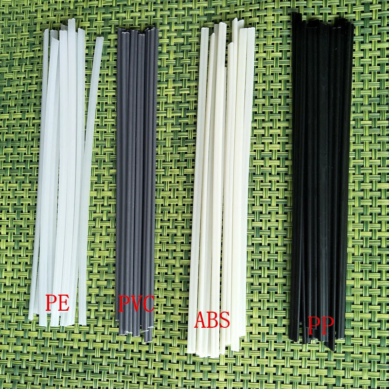 

High quality plastic welding rod PP PE ABS PVC PPR plastic products black and white automobile bumper welding
