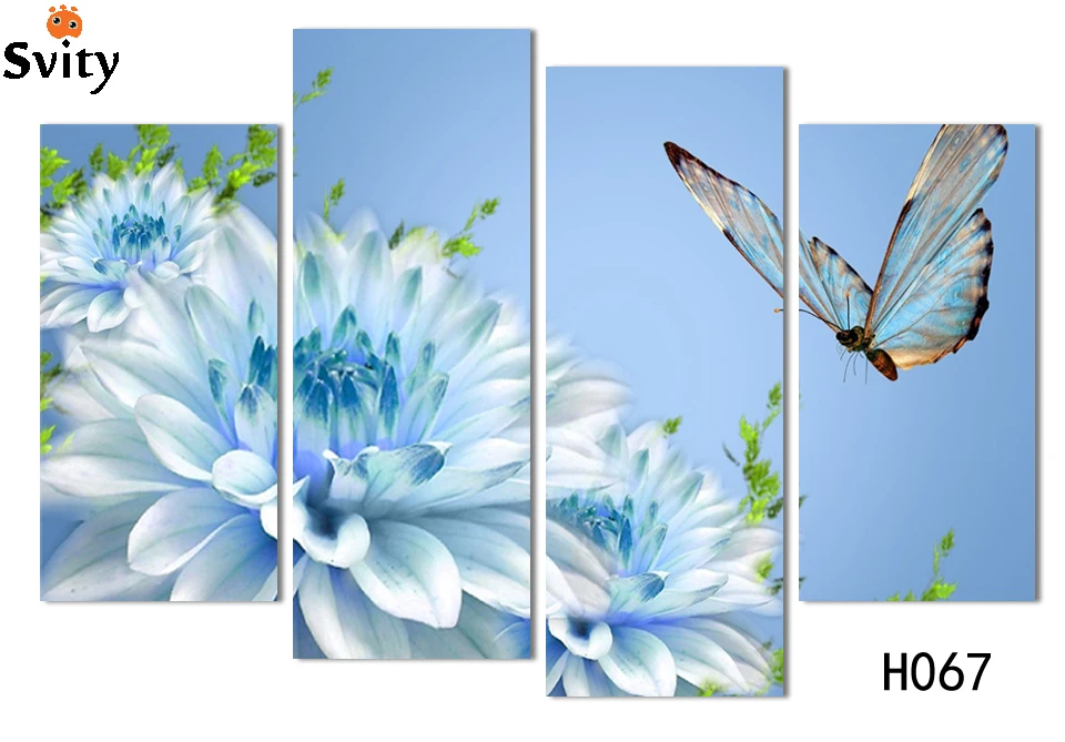 4 бесплатная доставка искусство холст картины home decor цифровые фотографии стены