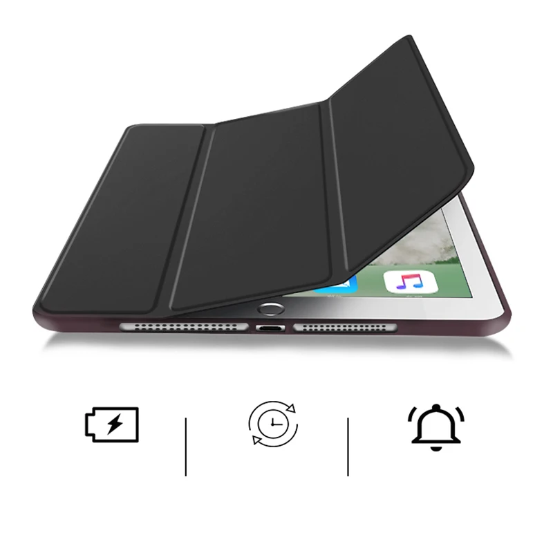 Чехол для iPad Mini 2 3 1 PU кожаный ультра тонкий чехол смарт телефона 4 Мягкая