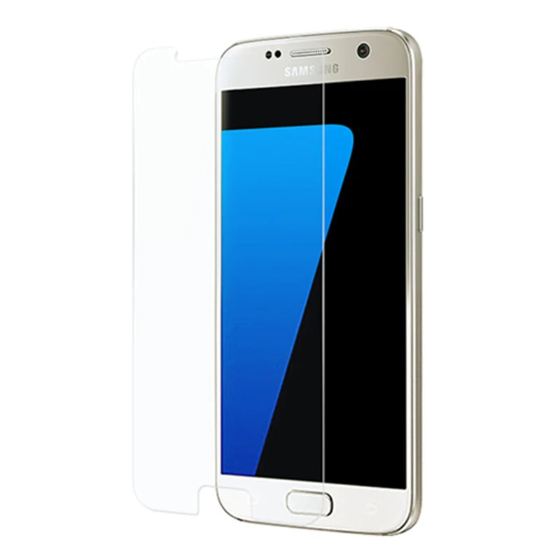 Тонкая закаленная Защитная стеклянная пленка для экрана Samsung Galaxy S7 G9300 прозрачная