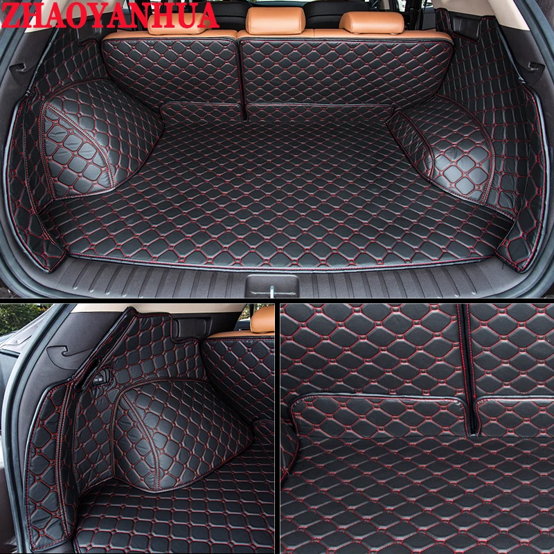 Коврики для багажника ZHAOYANHUA коврики Toyota Land Cruiser Prado 150 120 Corolla 5D всепогодные