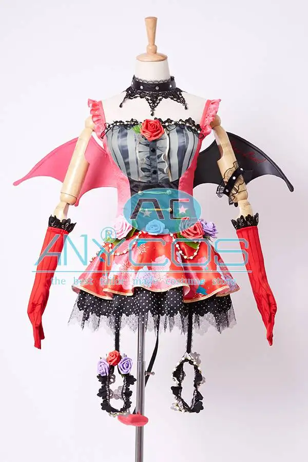 COSPLAYONSEN Love Live! Maki Nishikino Rare Carnival Full Set Uniform Cosplay Costume All Sizes Little Devil Ver new | Тематическая
