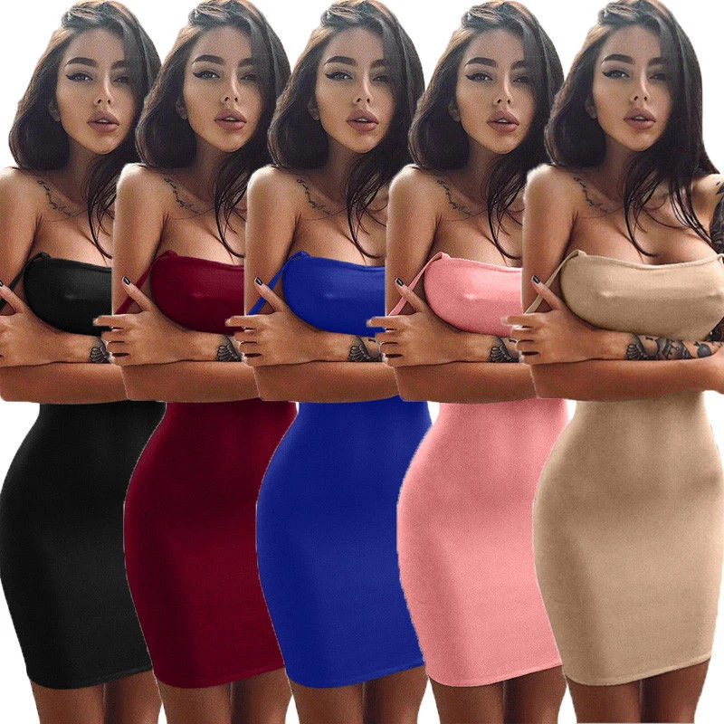 Женская одежда платье 2018 новое женское с бретельками и глубоким вырезом вечернее