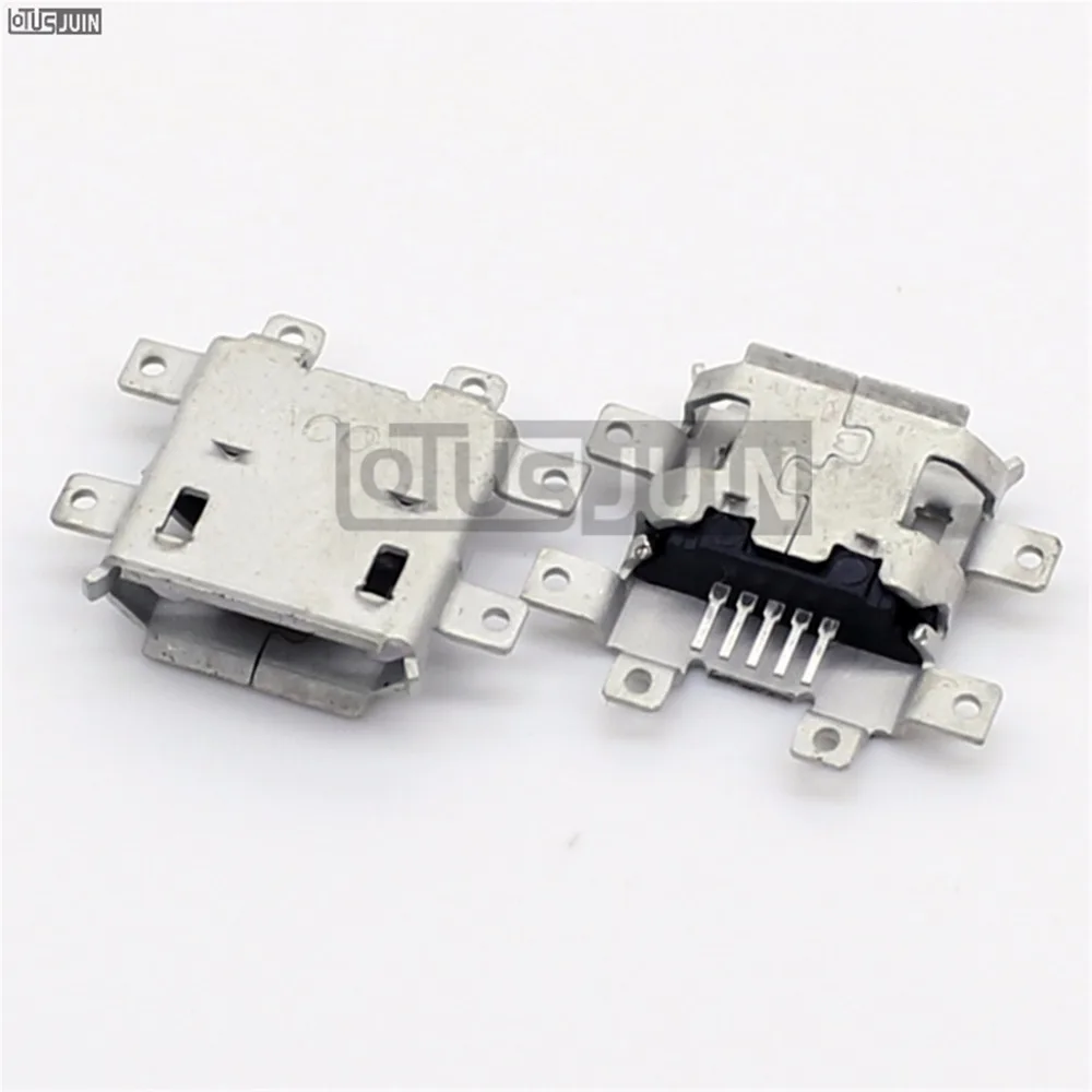 

10pcs Micro USB Charging Power Charger Jack Port Connector Socket For Motorola Moto XT800 XT702 Replacement Repair Parts