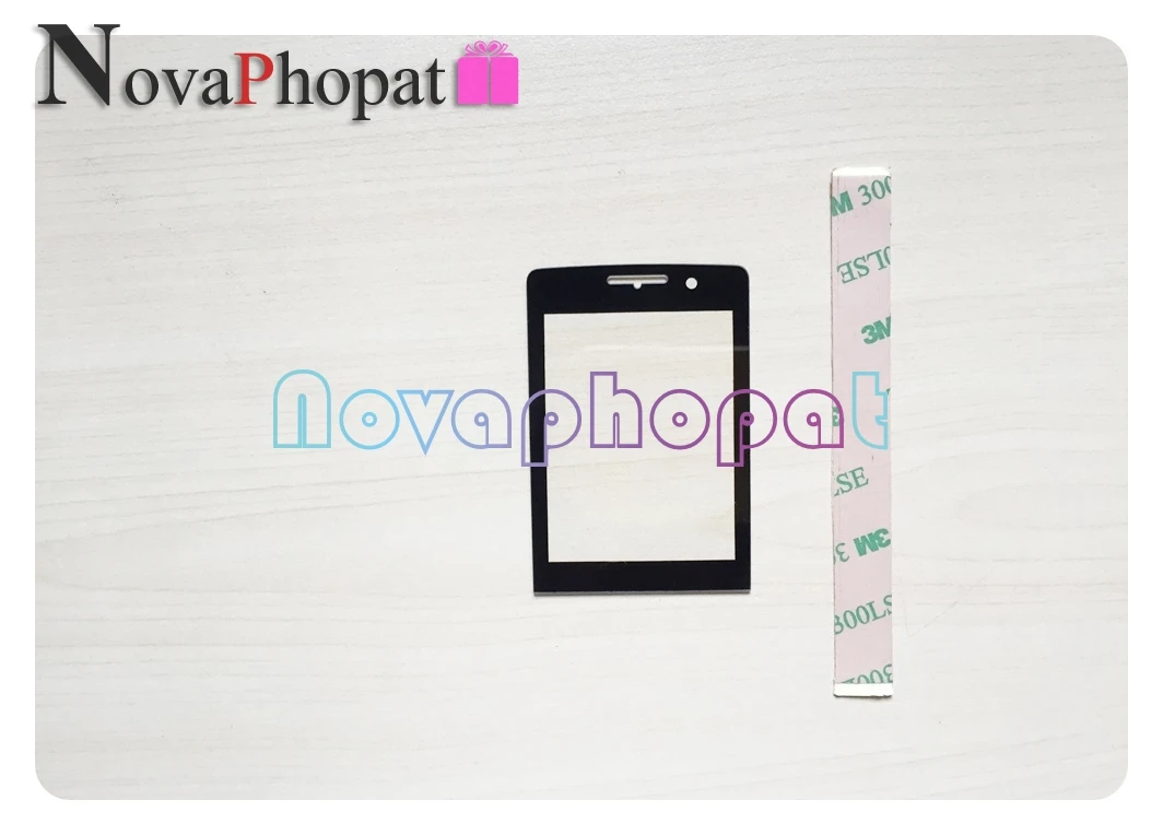 Novaphopat черный стеклянный экран для Philips Xenium X623 623 замена стеклянной панели