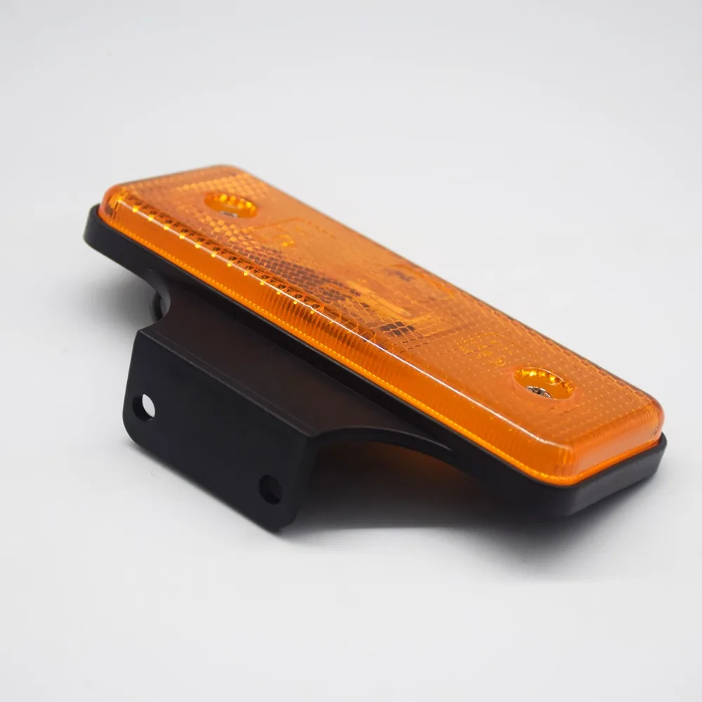 Универсальный прямоугольник для мотоцикла красный светодиод 24 светодиода